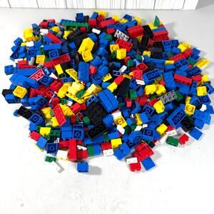 Large Lot Of Mega Bloks 1lb 11oz‎ Assorted Colors and Sizes Building Toy